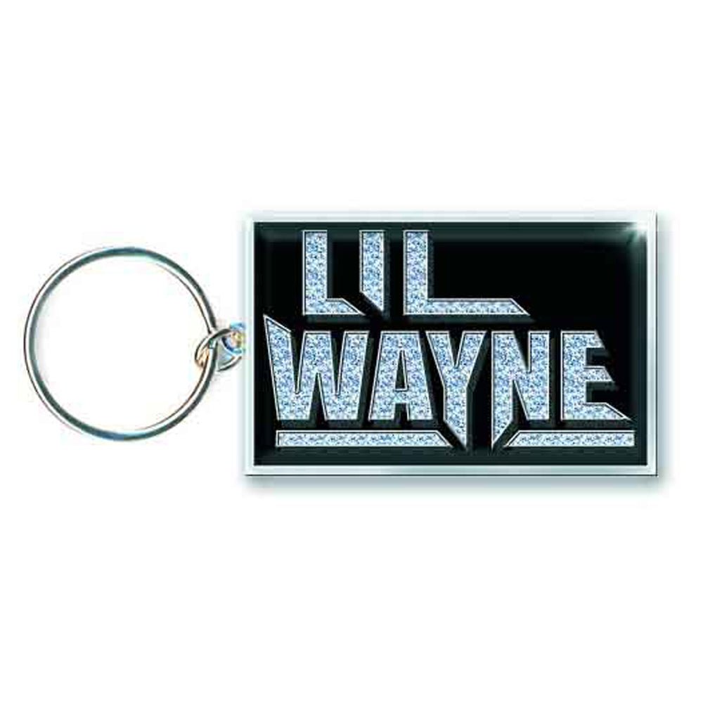 LIL' WAYNE リルウェイン - Logo / ライトストーン / キーホルダー - PGS